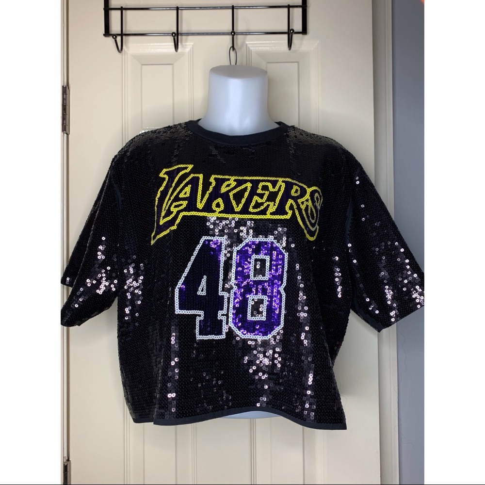 Fashion Nova cropped jersey tee